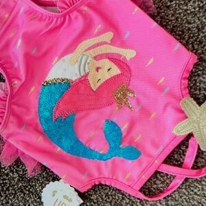Kids mermaid one piece